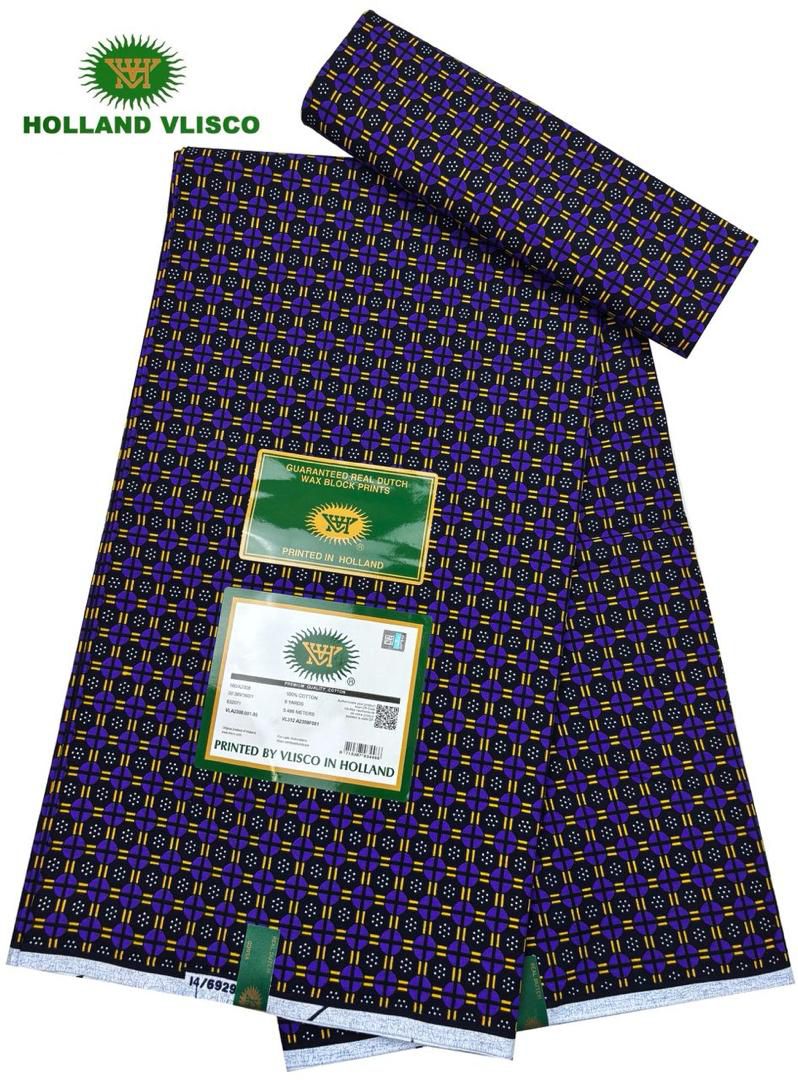 Authentic African Print 100%Cotton 6yards