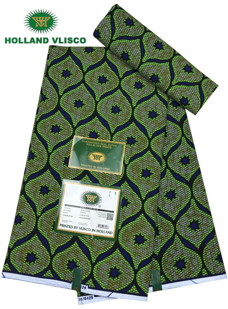 Authentic African Print 100%Cotton 6yards