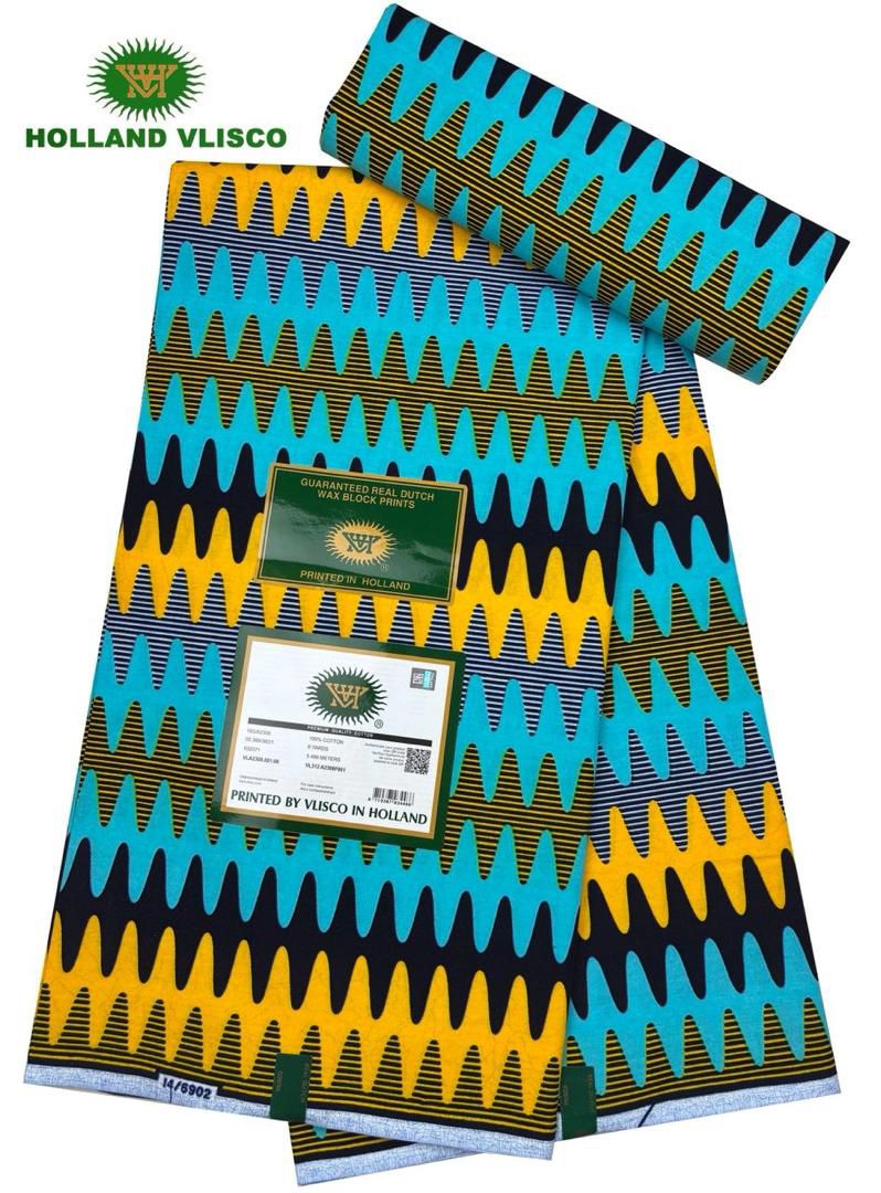 Authentic African Print 100%Cotton 6yards