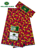 Authentic African Print 100%Cotton 6yards