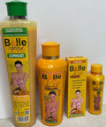 4pcs Belle Vie Curcuma (Turmeric)Body Lotion,exfoliating shower gel ,Serum,Cream. Anti Dark Spots (bandle)