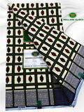 Authentic African Print 100%Cotton 6yards