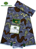 Authentic African Print 100%Cotton 6yards