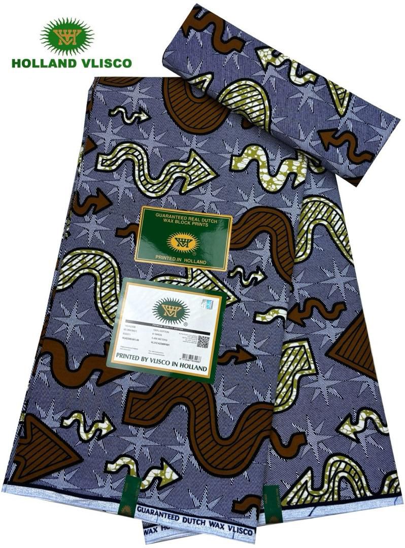 Authentic African Print 100%Cotton 6yards