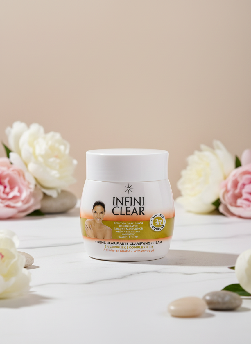 INFINI CLEAR
CLARIFYING CREAM - CARROT OIL 300ML