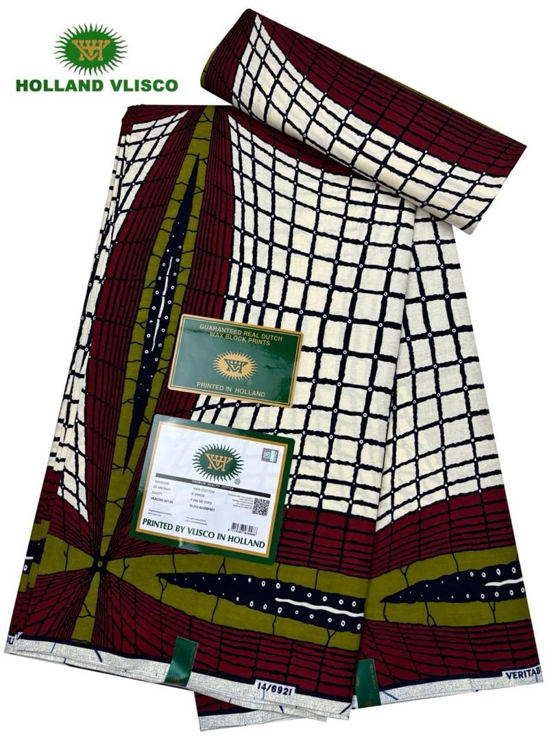 Authentic African Print 100%Cotton 6yards