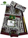 Authentic African Print 100%Cotton 6yards
