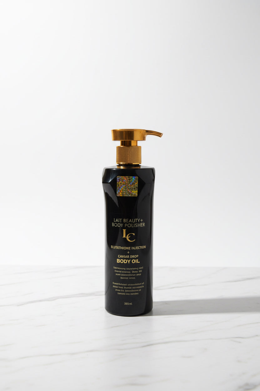 Lait Snapchat Diamant Noir Lightening Moisturizing Whitening Body Oil 300ml