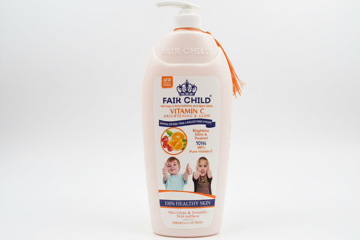 FAIR CHILD NATURAL AND MOISTURIZING MILK BODY WASH 1000ML – VITAMIN C