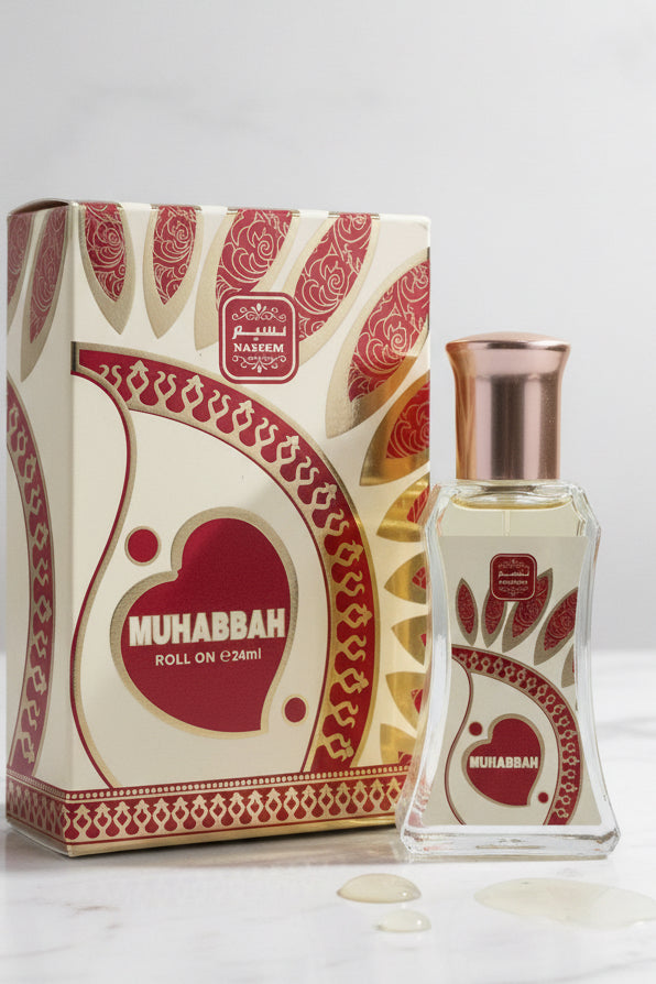 Naseem Perfumes Muhabbah Perfume ROLL-ON 24ml Parfum For Men & Women