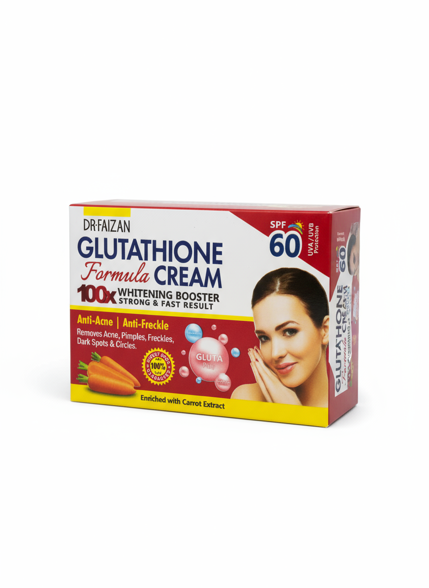 DR-FAIZAN GLUTATHIONE Formula CREAM 100x WHITENING BOOSTER