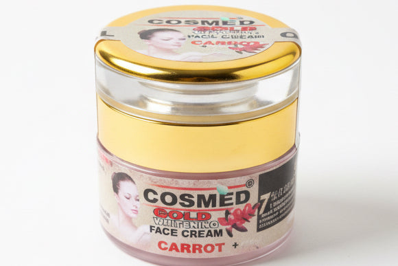 COSMED GOLD WHITENING FACE CREAM WITH CARROT + VITAMIN