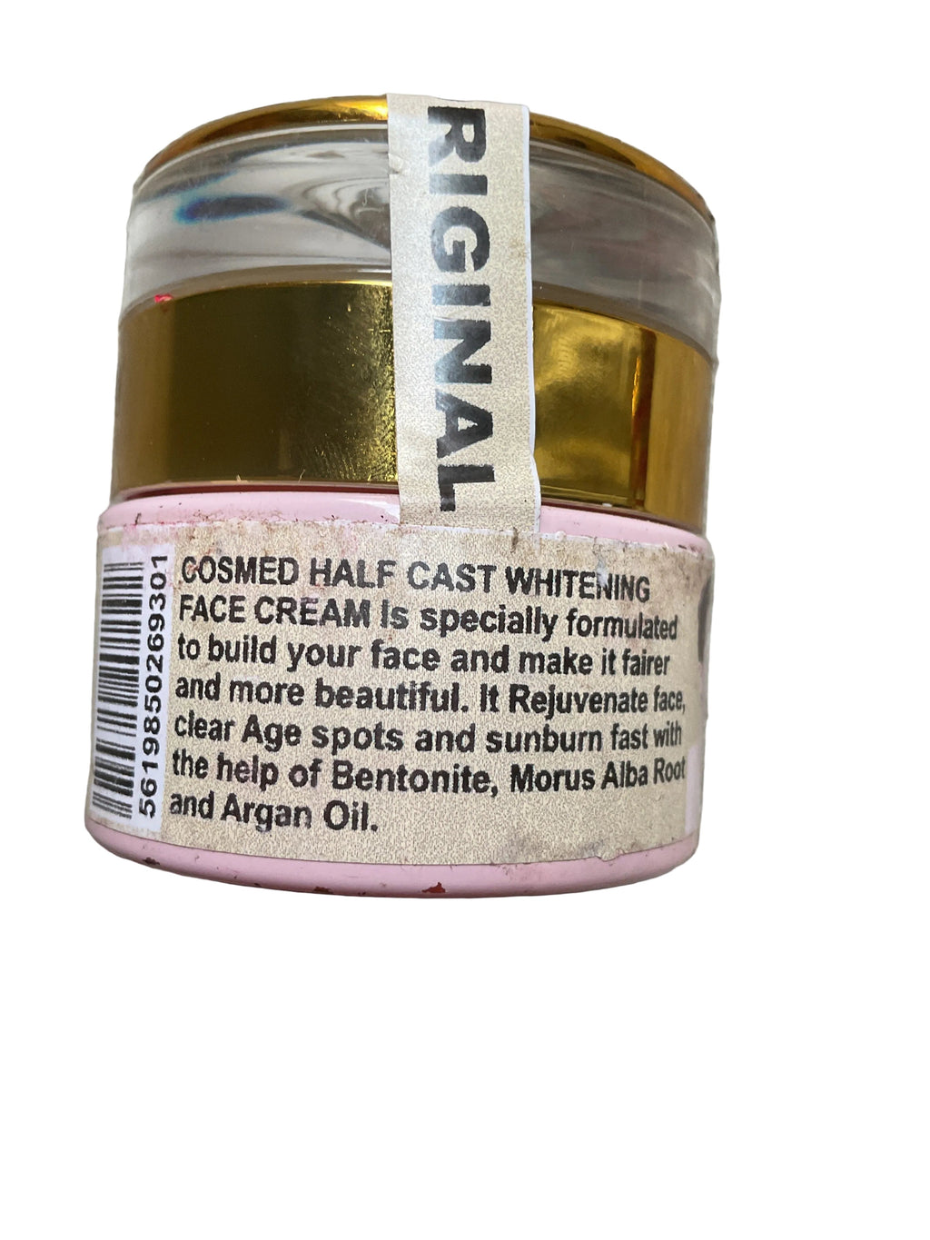 COSMED GOLD WHITENING FACE CREAM WITH CARROT + VITAMIN