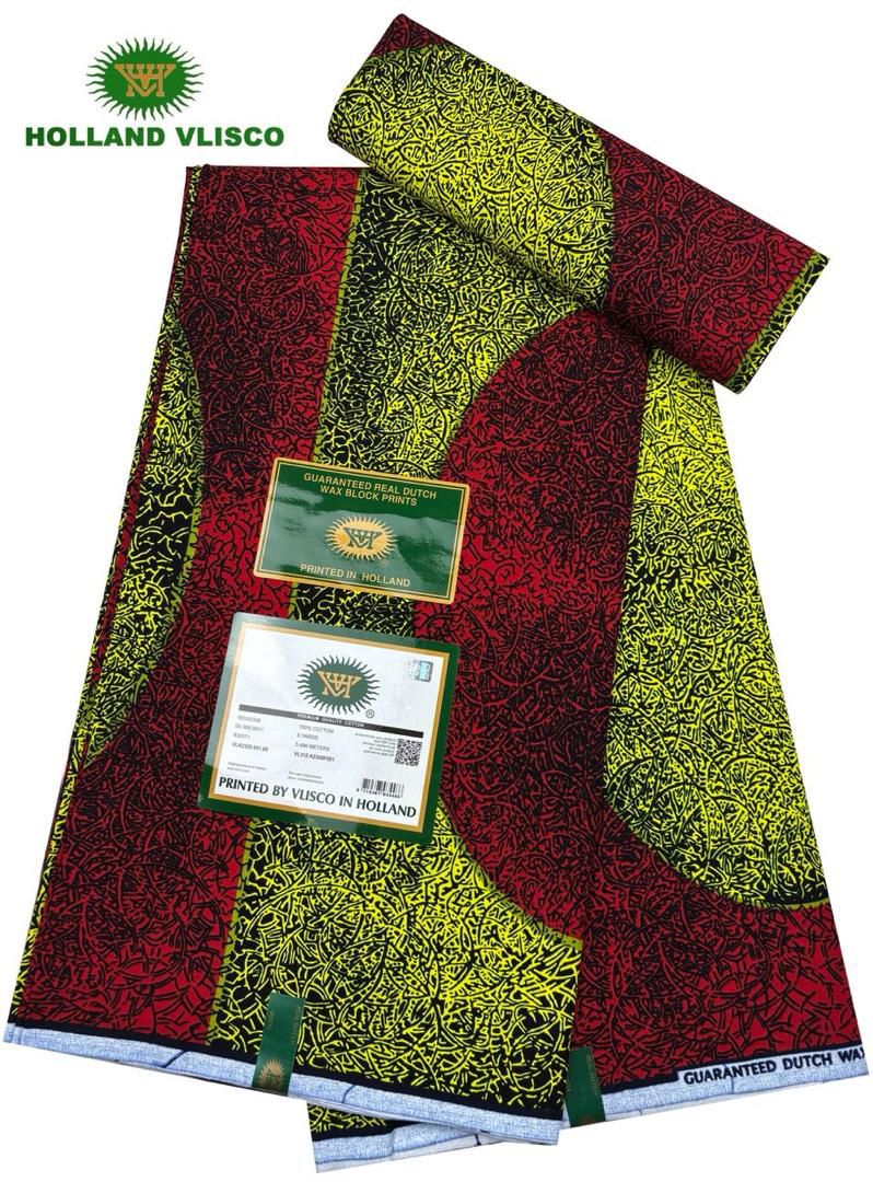 Authentic African Print 100%Cotton 6yards