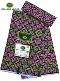 Authentic African Print 100%Cotton 6yards