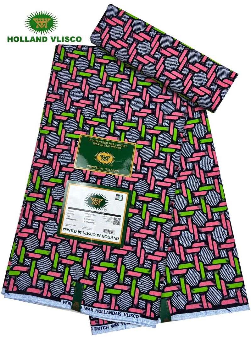 Authentic African Print 100%Cotton 6yards