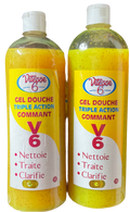 V6 Vitesse 6 Shower Gel Triple Action EXFOLIANT 1000ml 1pc