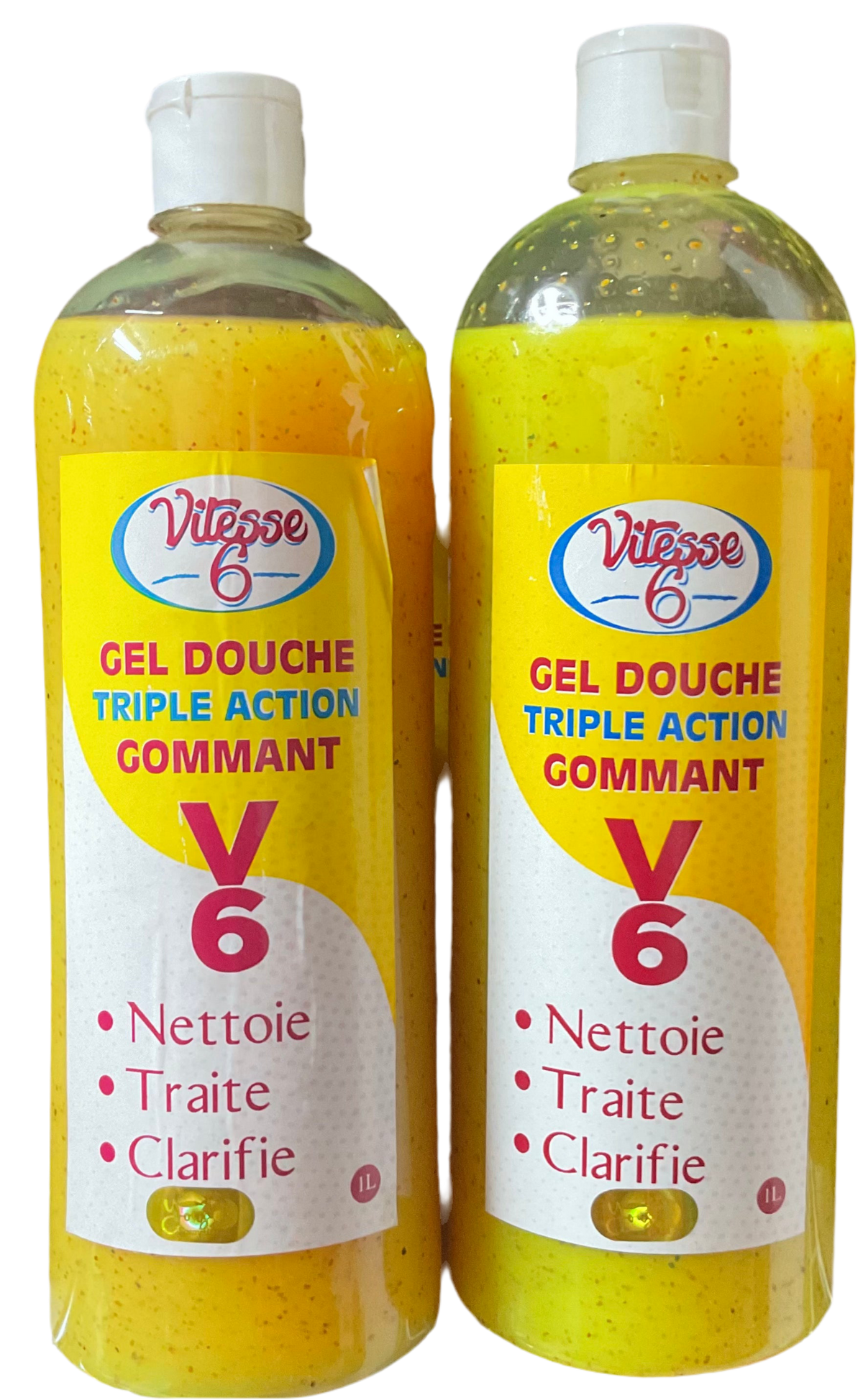 V6 Vitesse 6 Shower Gel Triple Action EXFOLIANT 1000ml 1pc