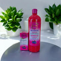 Skin White exfoliating Super lightening 1000mlGel Douche & Serum & 125ml