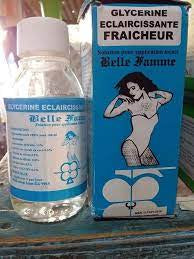 Fresh lightening glycerin solution for local application BELLE FEMME