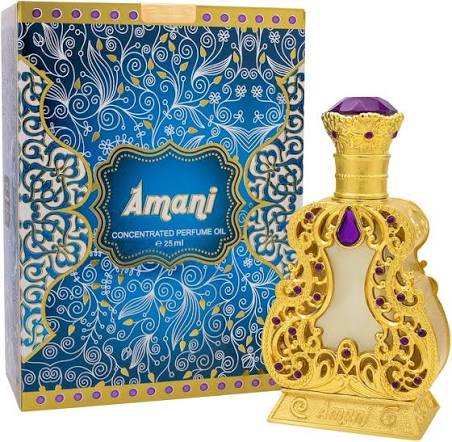 Naseem Amani Perfume Oil 25ml | Long-Lasting Unisex Eau De Parfum for Men & Women | Subtle Tone Fragrance with Floral and Fruity Notes | Ideal for Daily Wear and Special Occasions