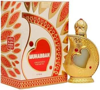 Naseem Perfumes Muhabbah Perfume Oil Subtle Tone Eau De Parfum For Men & Women 15 ml