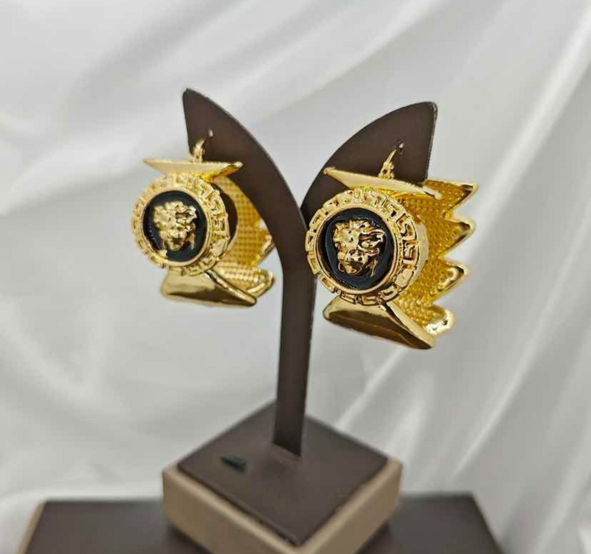 High quality gold plated earrings