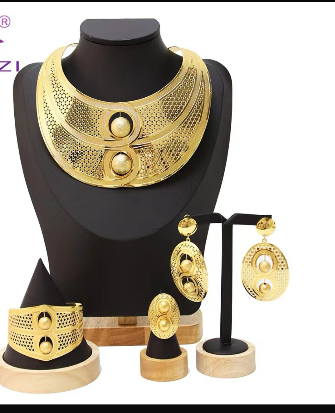 High quality gold plated set