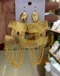 18k gold plated earrings