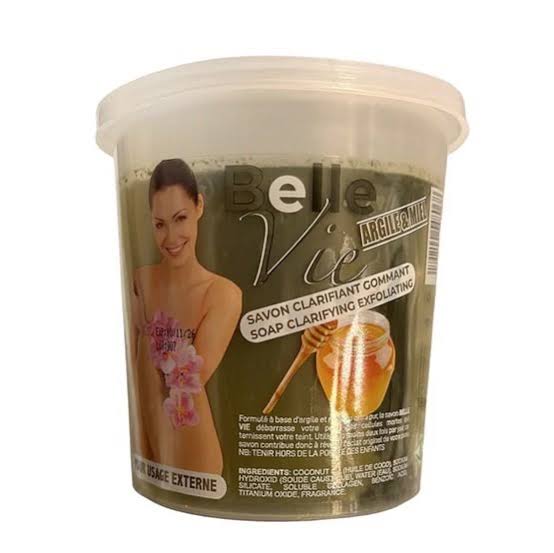 Belle Vie Argile & miel Soap Clarifying Exfoliating 670g