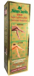Nature Secrete Gold Super-Lightening Body Lotion and Moisturizer 12 oz