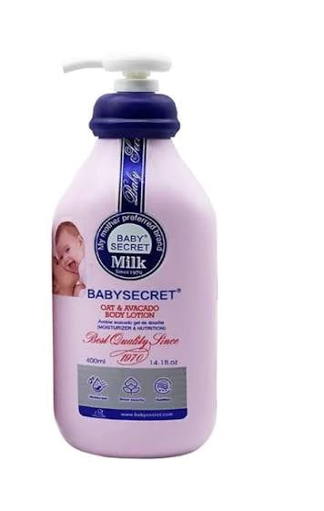 Babysecret Oat And Avacado Body Lotion 400ml