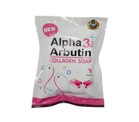 Body Soap Alpha Arbutin 3plus Collagen Precious Skin Radiance Light Brighten