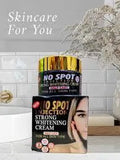 NO SPOT face cream with vitamin E, C, GLUTATHIONE , ALPHA ARBUTIN. STRONG WHITENING FACE CREAM, CLEARS SUNBURN & HYPERPIGMENTATION NO SPOT BLACK