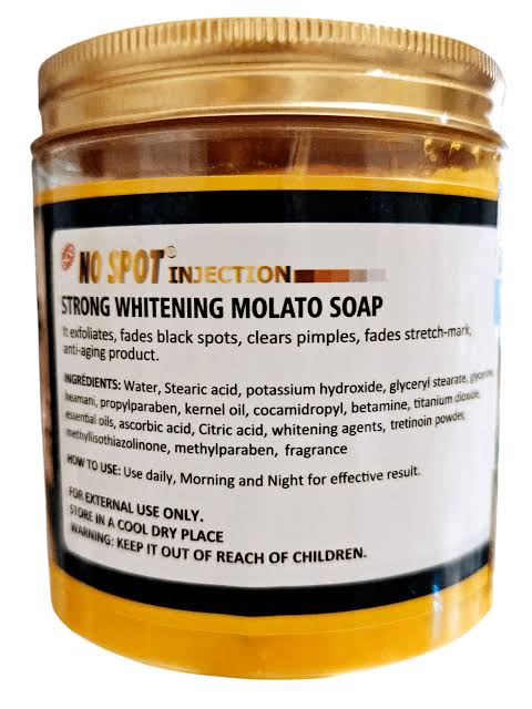 No Spot Injection Strong Whitening Molato Soap SPF50