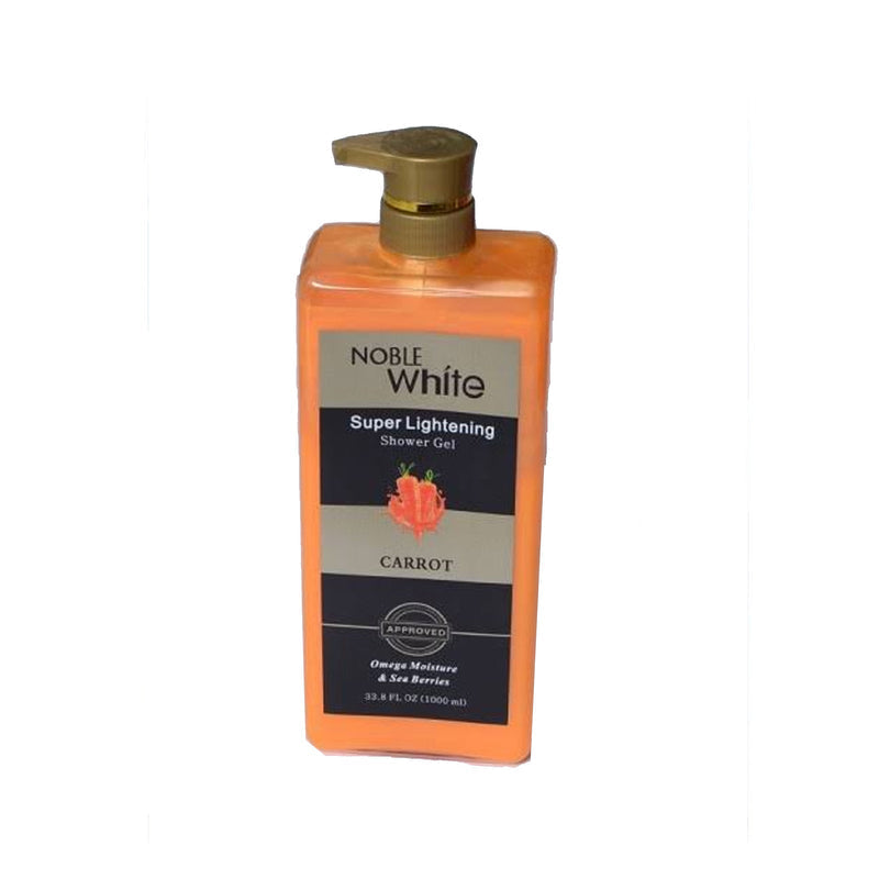 NOBLE WHITE (SUPER LIGHTENING) SHOWER GEL CARROT 1000ml