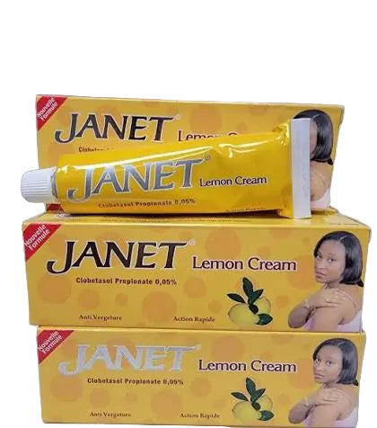 JANET LIGHTENING LEMON CREAM (1tube) 30g