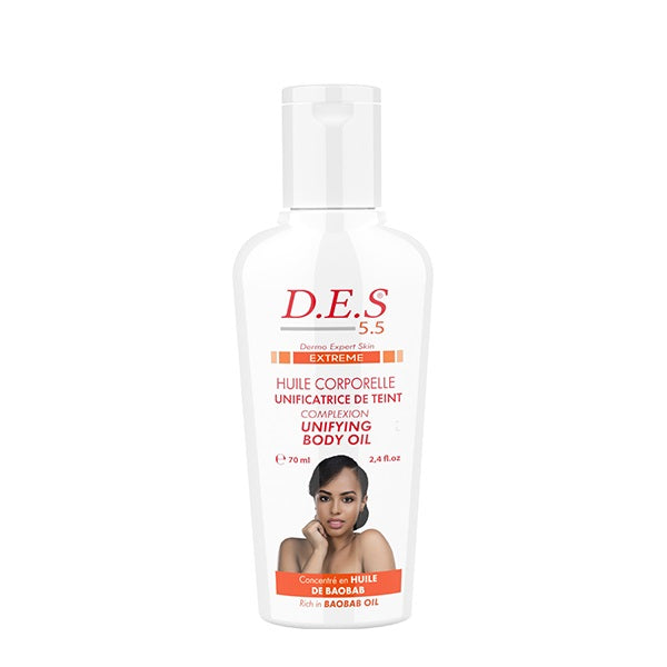 D.E.S 5.5 COMPLEXION  UNIFYING BODY OIL 70ml