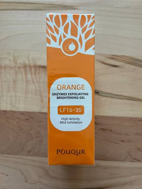 range Enzymes Exfoliating Brightening Gel — Orange