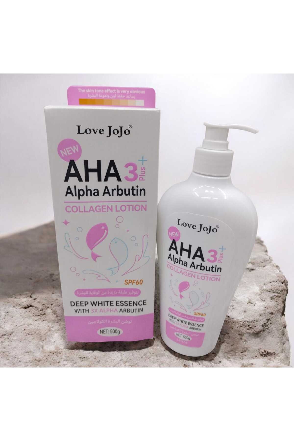 Alpha Arbutin 3+ Collagen Lotion Deep clear Essence Look Radiant&Bright 500ml.