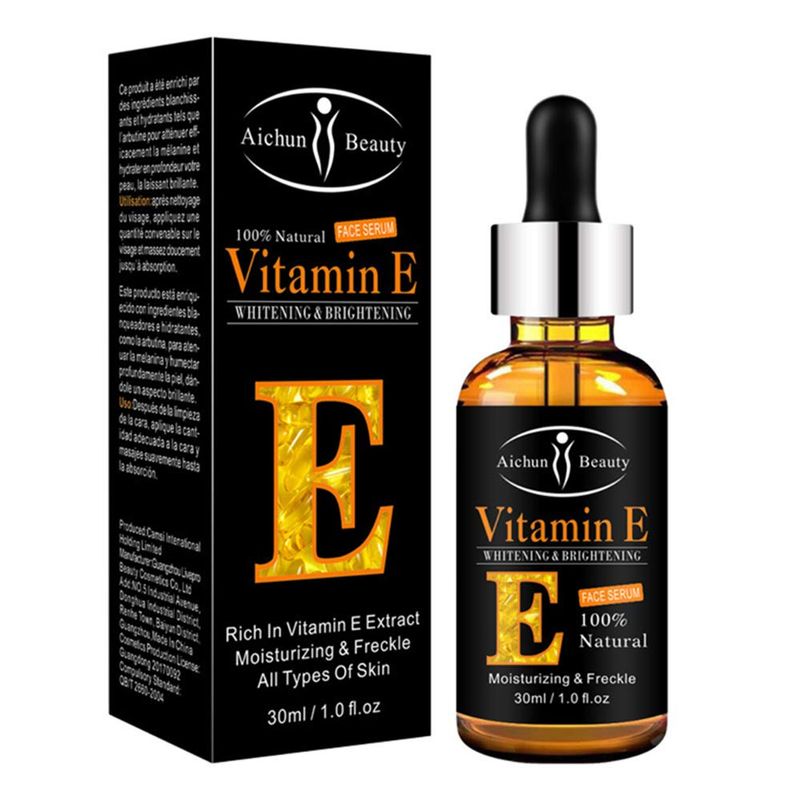 AICHUN BEAUTY Serum 100% Natural Face Lifting Smoothing Oil Control Acne Perfecting Primer (VITAMIN E)