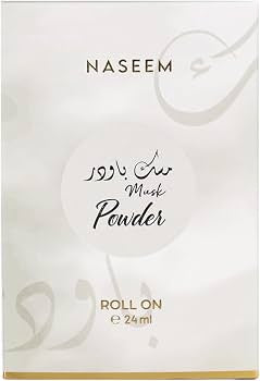 Naseem Perfume Musk Powder Roll-On, a unisex fragrance oil.