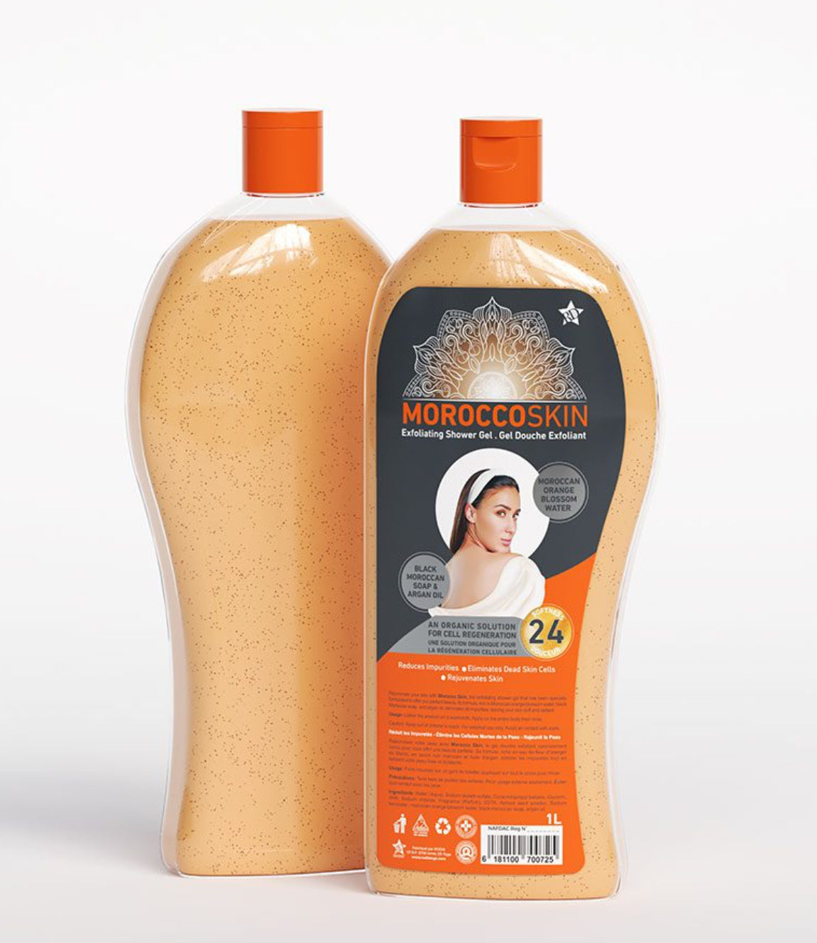 Moroccoskin Exfoliating Shower Gel 1L